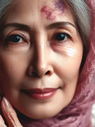 Patient with Vascular Lesions on Face